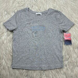 NWT Haley & June Embroidered Baby Tee